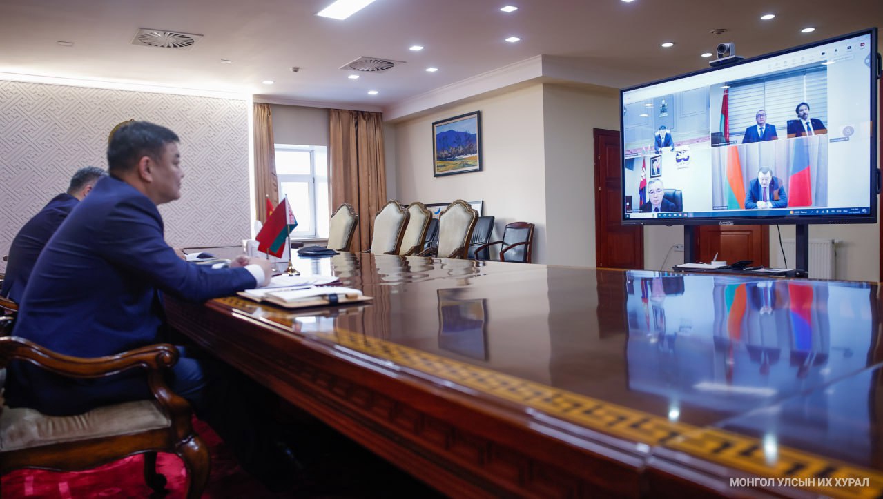 Монгол Улс, Бүгд Найрамдах Беларусь Улсын парламентын бүлэг хоорондын цахим уулзалт боллоо